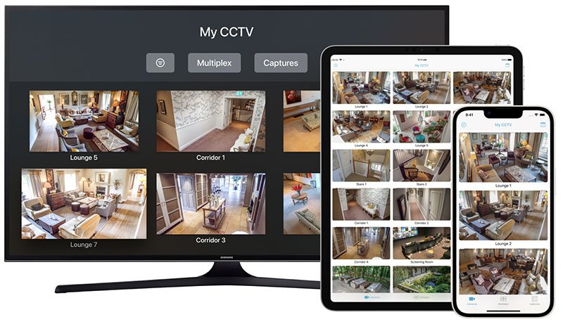 SecuritySpy iOS app screenshots - iPhone views