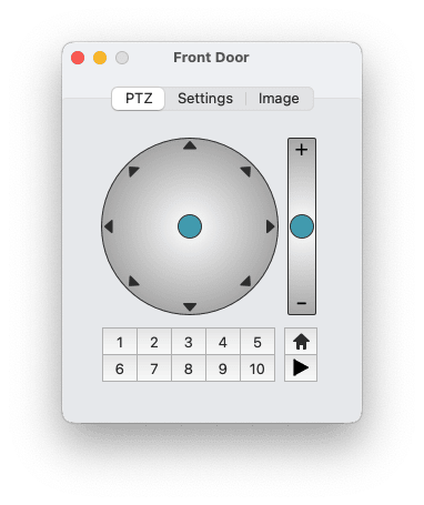 Camera Control - PTZ