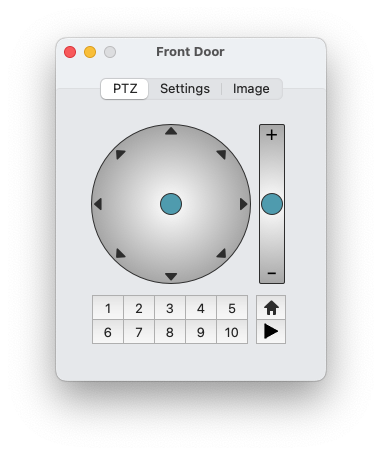 Camera Control - PTZ